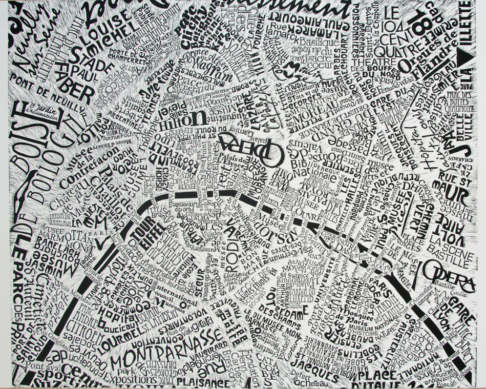 Paris - Black & white