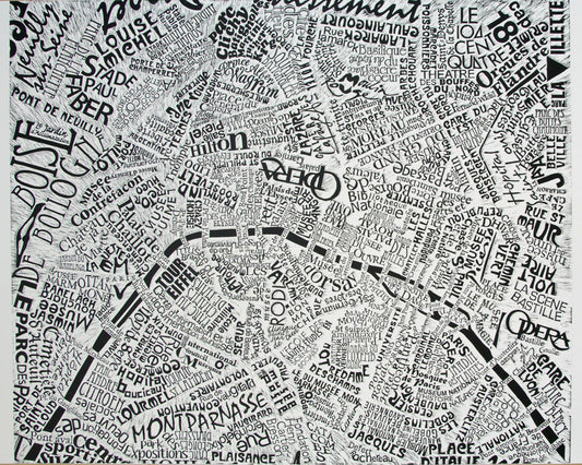 Paris - Black & white