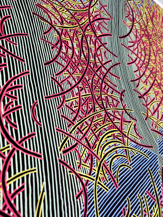 Chaos waves Painting