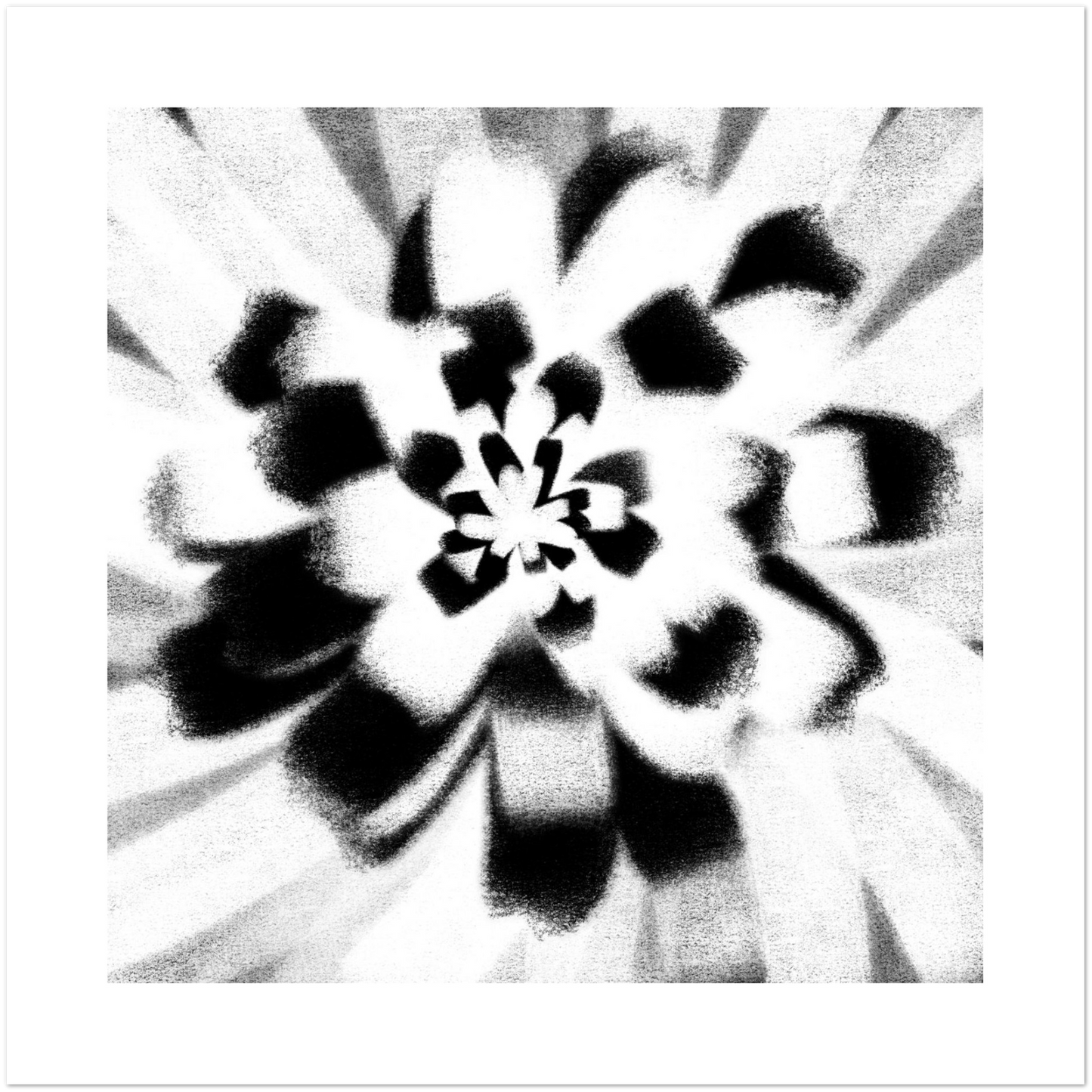 Central point  Giclée Print